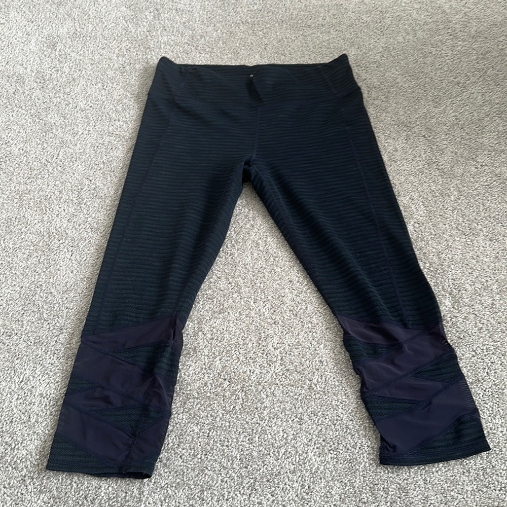 Athleta Leggings with Mesh Detail